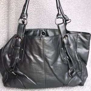 Gray purse